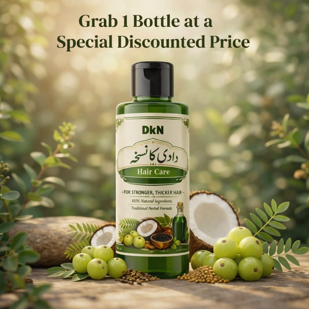 DkN Hair Care – Stop Hair Fall & Boost Growth Naturally