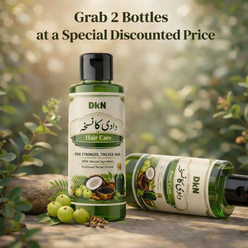 DkN Hair Care – Stop Hair Fall & Boost Growth Naturally