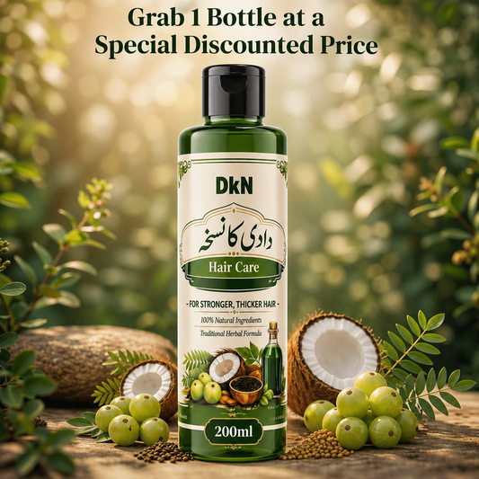DkN Hair Care – Stop Hair Fall & Boost Growth Naturally